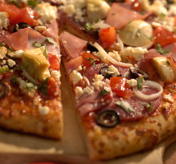 Приготовление пиццы Приготовление пиццы