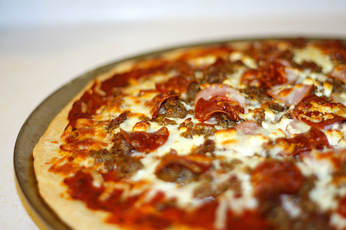 Приготовление пиццы Приготовление пиццы